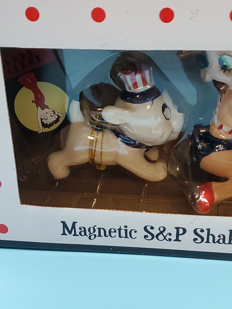 Betty Boop Betty & pudgy #20112 2009 S&P Shakers magnetic