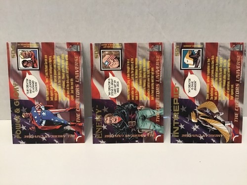 1993 DYNAMIC COMICS, THE CREATORS UNIVERSE 14 INSERTS CARD LOT NON SPORTS - Picture 9 of 12