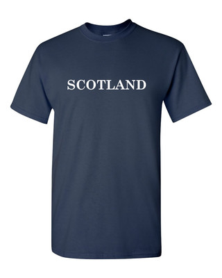 Schottland T-Shirt - schottisches T-Shirt 6 Nationen Rugby Fußball Urlaub usw.