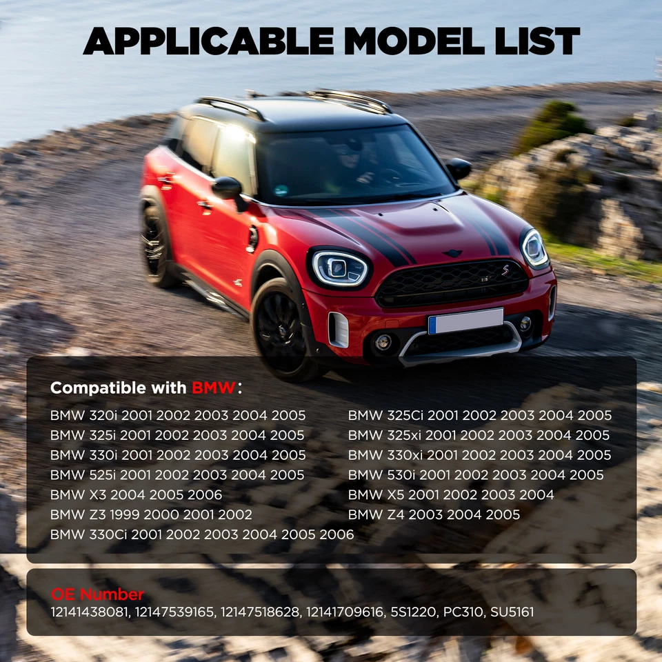 2PCS 1x Engine Camshaft & 1x Cranskshaft Position Sensor For BMW X3 X5 Z4 Z3 — 第 3/4 张图片