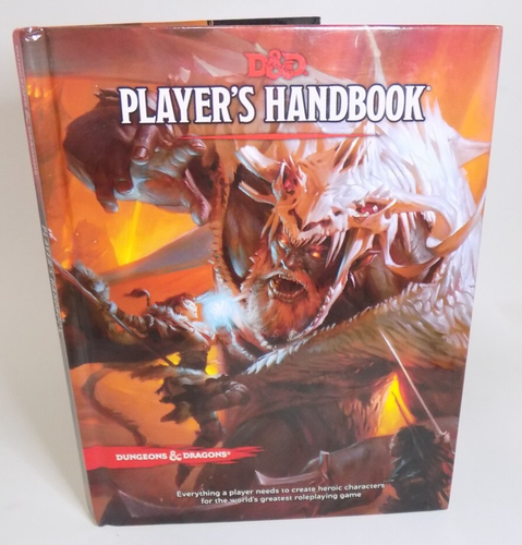 Dungeons & Dragons D&D Player's Handbook Hardcover Rulebook 2014/2018 NICE