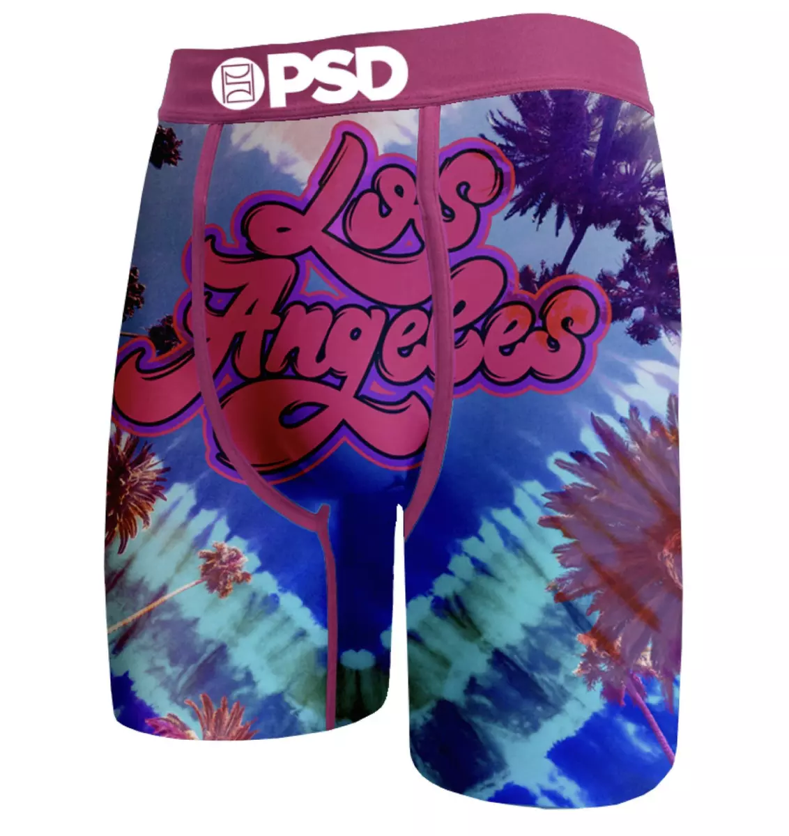 PSD LA VIBE LOS ANGELES CALIFORNIA BOXERS UNDERWEAR BRIEFS MEDIUM 32-34W  MENS M