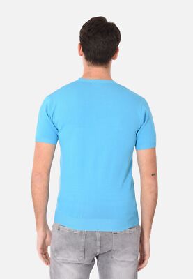 T-shirt a maniche corte tinta unita - blu - Neonato - 4.00