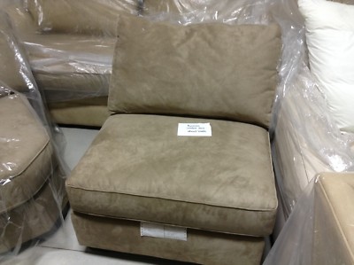 Pottery Barn Buchanan Armless Sectional Accent Chair Upholstered