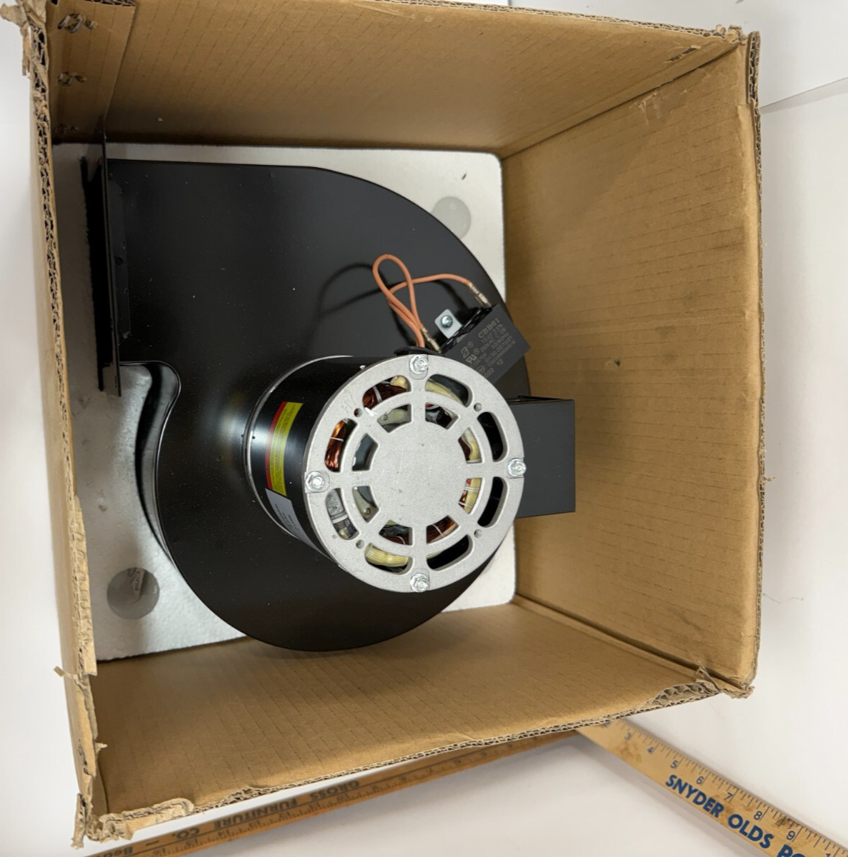 Jakel FTB-2460 Blower | Replaces: Rectangular OEM Blower Dayton 12G803