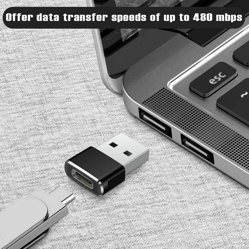 3 PACK USB C 3.1 Type C Female to USB 3.0 Type A Male Port Converter Adapter BLK - 第 9/11 張圖片