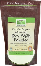 Organic Non-Fat Dry Milk Powder, 12 Oz, Pack of 2