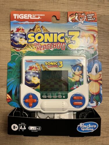  Hasbro Gaming Tiger Sonic The Hedgehog 3 Electronic LCD Video  Game, Retro-Inspired Edition, Handheld 1-Player, Ages 8 and Up : Toys &  Games