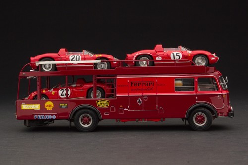 Exoto 43 | SPECIAL GIFT SET | Scuderia Ferrari at Le Mans 1965 | # EXO00034GS2 - Picture 3 of 12