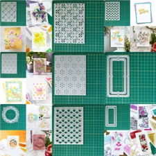 Frame Background Metal Cutting Dies DIY Scrapbook Paper Cards Embossing Stencils