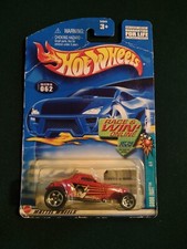 Hot Wheels 2002 SOOO FAST # 062 Spares 'n Strikes Series 4/4 Red 54344 Mattel