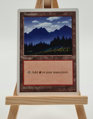 Mountain (M.4) Fifth Edition (5ED) Magic Karte MTG englisch Gebirge (M.4)