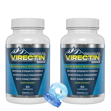 Virectin 2-Pack: Male Enhancement Supplement | Boost Performance & Stamina
