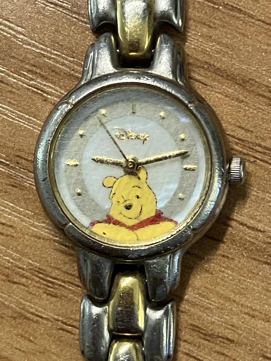 Vintage Disney Womens Winnie The Pooh Fashion Wrist Watch SEIKO Japan Movement