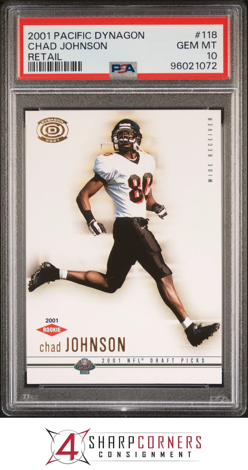 Chad Johnson Pacific Dynagon #118 Retail