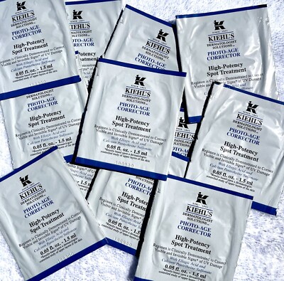 Kiehl's Clearly Corrective Dark Spot Solution 0.05 oz / 1.5 ml Lot of 12