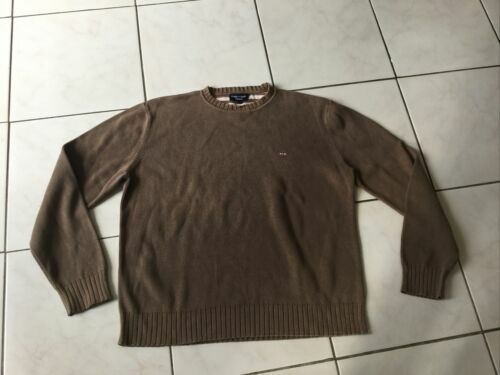Pull Eden Park En Laine Mérinos Bleu - Taille XXL - Occasion Très Bon état
