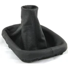 FITS BMW E30 1981 TO 1991 GEAR GAITER REAL LEAHER BLACK STITCHING