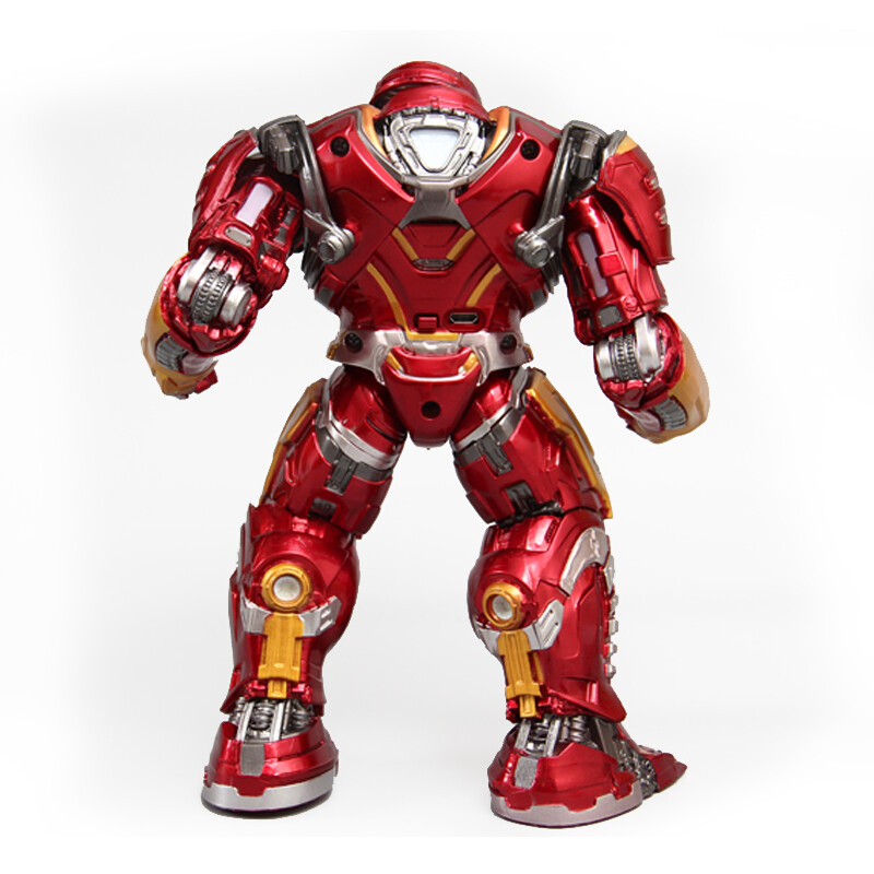 8'' Avengers Armor Iron Man Hulkbuster 2.0 Action Figure LED