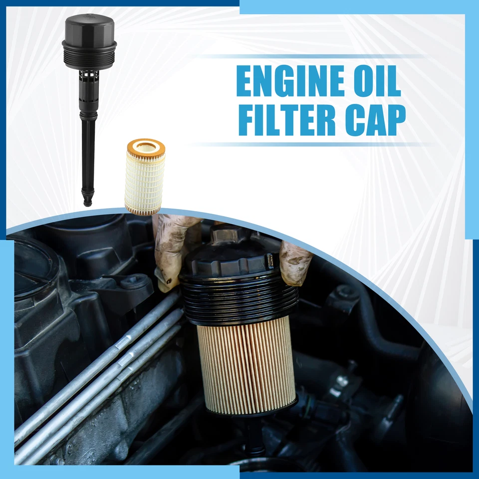 Pack (1) Tapa Filtro Aceite Motor Mercedes-Benz C240 C280 C32 Foto 2 de 4