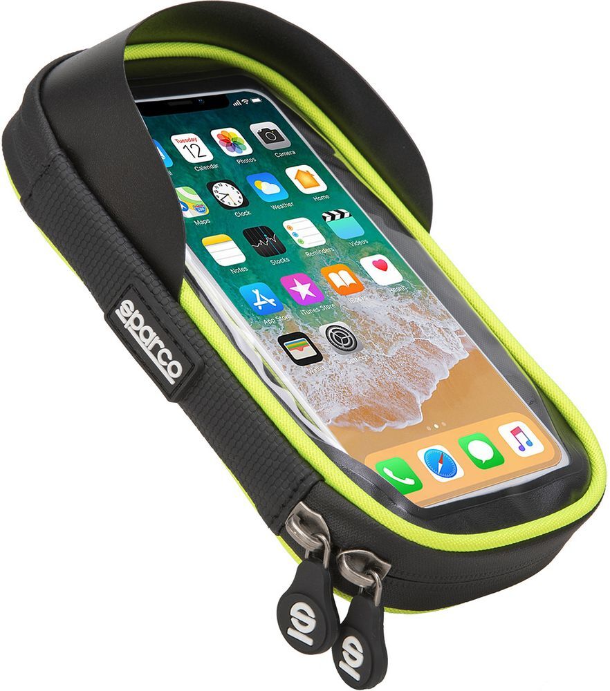 Custodia porta cellulare per bici in microfibra Sparco SPARCO