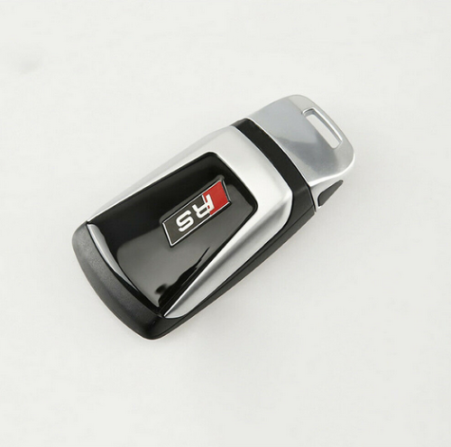 For Audi RS Sport Black Car Remote Key Fob Shell Case Cover Decoration Q3  Q5 Q7