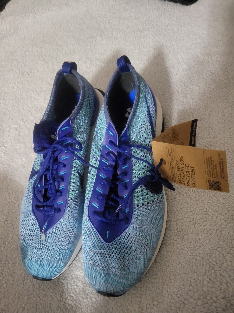 Nike Air Max Flyknit Racer Royal Blue Algae New With Tag Mens Size 6  FD2765-400 Nike Air Max Flyknit Racer (Deep Royal Blue/Diffused Blue  main image 3
