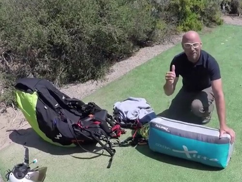 Para Supply Cocoon Z5R xlite Parapendio velocità aliante concertina borsa - Foto 10 di 17