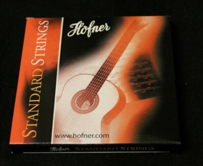 SAITENSATZ FÜR KONZERT-GITARRE / Höfner STANDARD/ SIENNA STRINGS UVP: 12,80  NEU