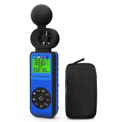 3 In 1 Anemometer Handheld Wind Speed Meter HP-881W Handheld Anemometer Tool
