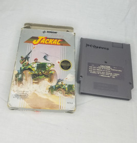NES Game Jackal in box Nintendo Gaming System Nice plastic case