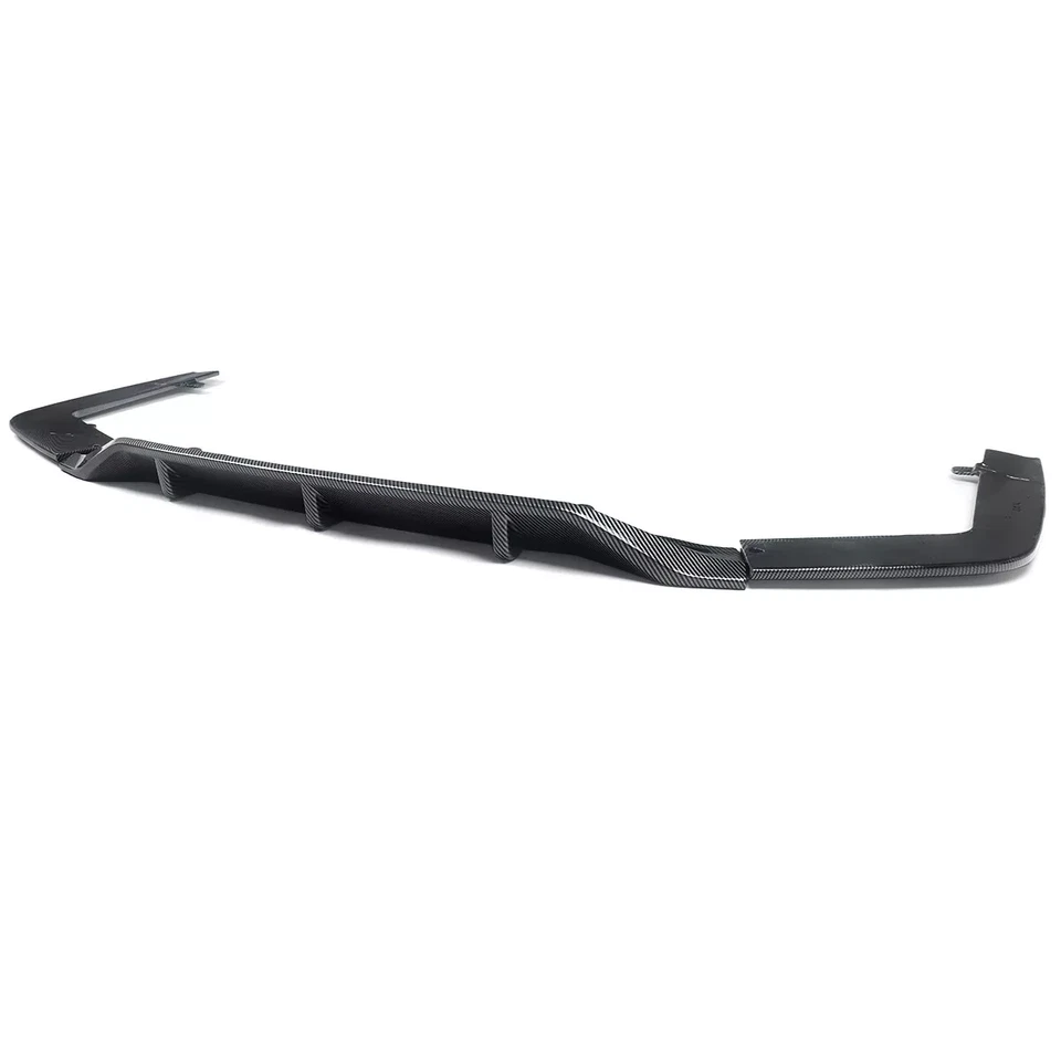 适用于宝马 G11 G12 7 系列 19-22 碳纤维后保险杠扩散器带转角围裙 — 第 3/4 张图片