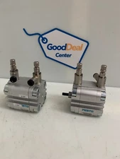 FESTO ADVU-32-15-P-A  Pneumatic Cylinder  156532 w/Adjustable Fitting (Lot of 2)