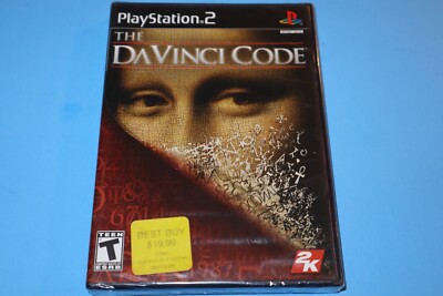 THE DAVINCI CODE FOR PLAYSTATION 2 PS2 BRAND NEW AND FACTORY SEALED!