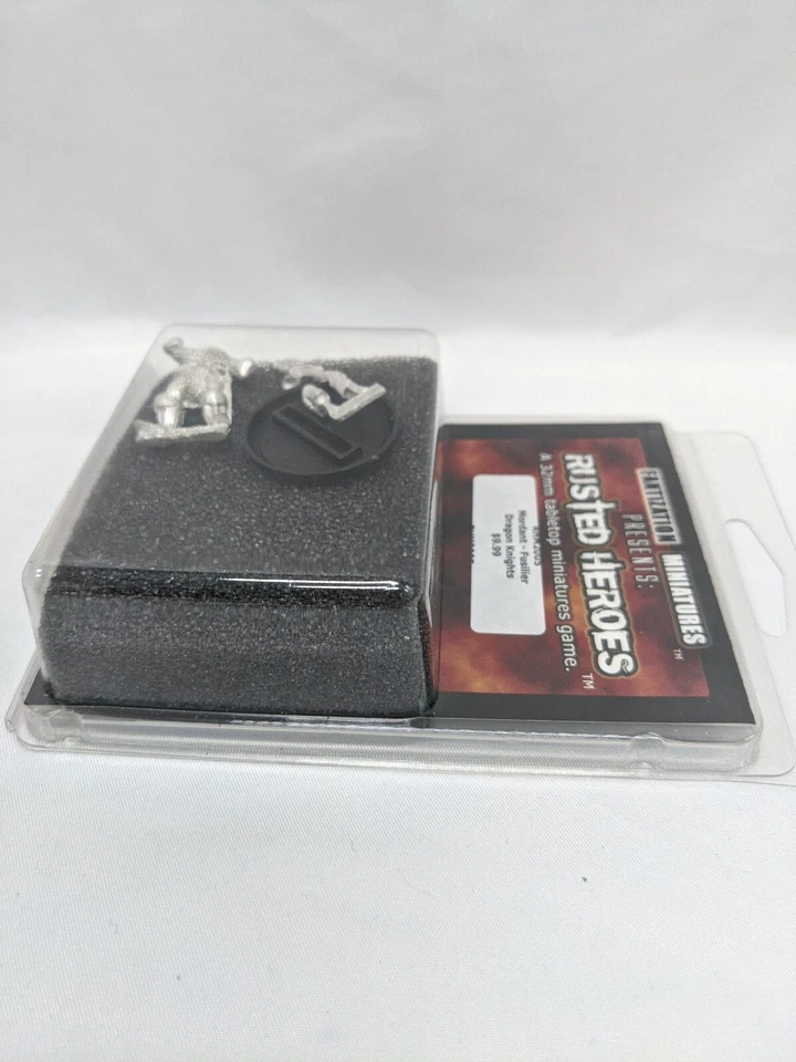 Fantasía Miniaturas Héroes oxidados Mordant - Fusilero Caballeros Dragón  Foto 4 de 4