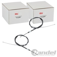 2x NTY HANDBREMSSEILE passend für RENAULT LAGUNA MEGANE SCHEIBENBREMSE