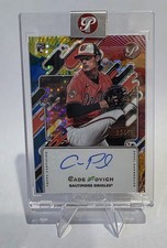 2025 Topps Prístino - Autógrafos Prístinos Cade Povich Primaries Refractor/10