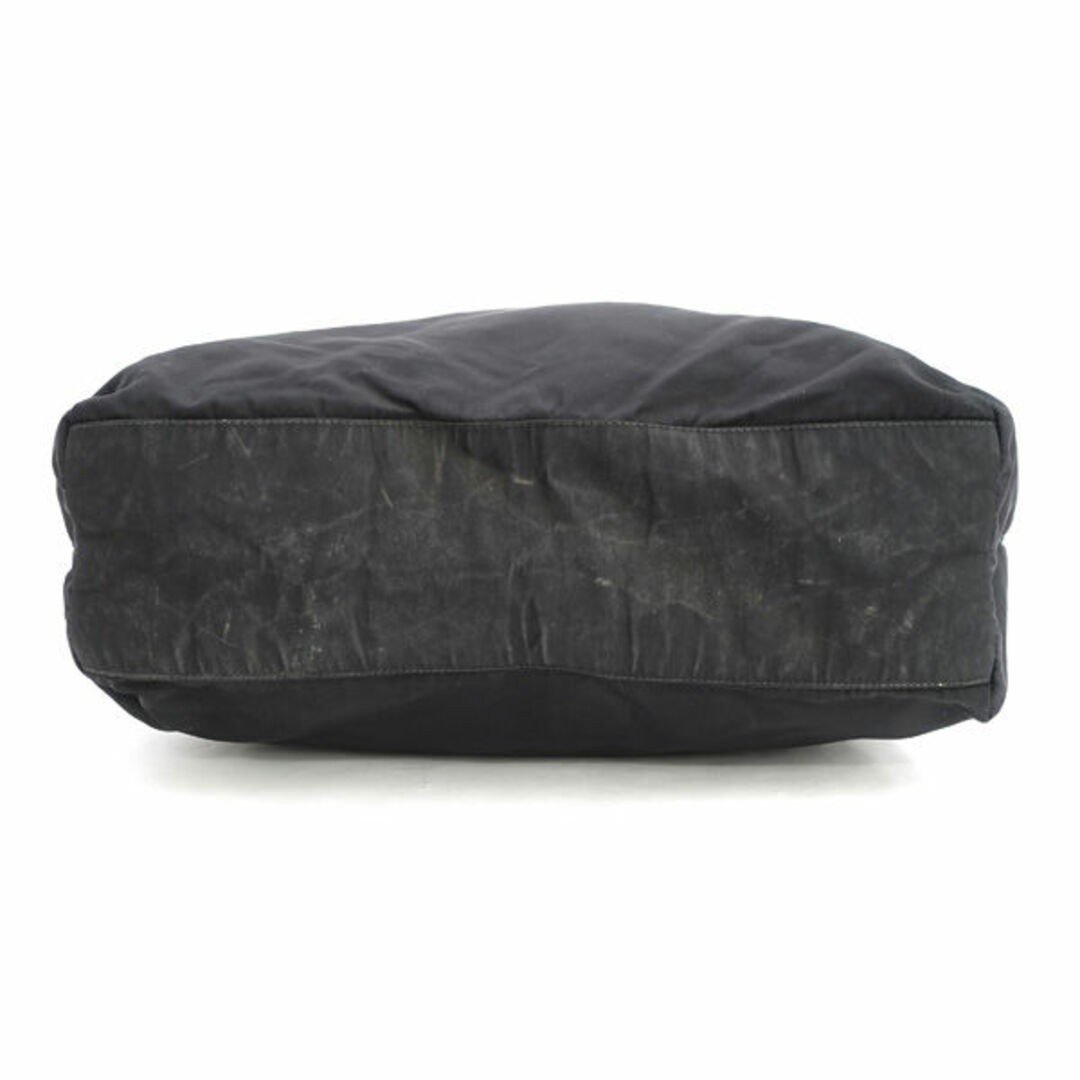 PRADA Semi Shoulder Handbag Black Nylon Bag Back BAG Handbag Brand Used 09900148 thumbnail 3