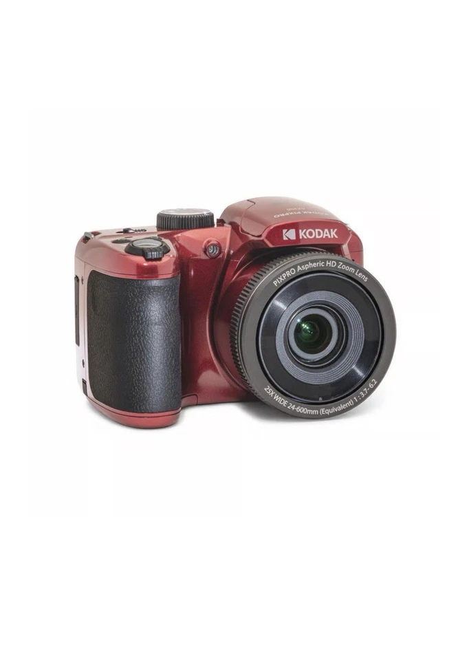KODAK Pixpro AZ255 Rot (25xOptical Zoom, Full-HD, 16MP, 3" LCD) Zustand: Neu - Bild 2 von 4