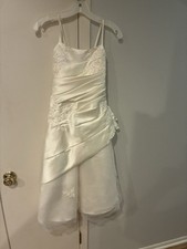 Girls Mini Bride Dress Ivory
