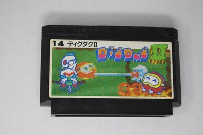 Dig Dug II (JPN) Famicom (Region Locked)