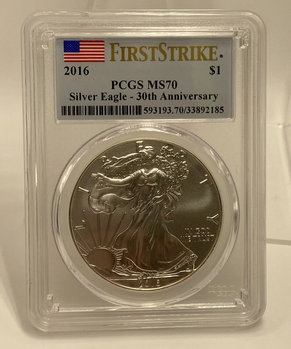 American Eagle PCGS 2016 Silver Bullion Coins for sale | eBay