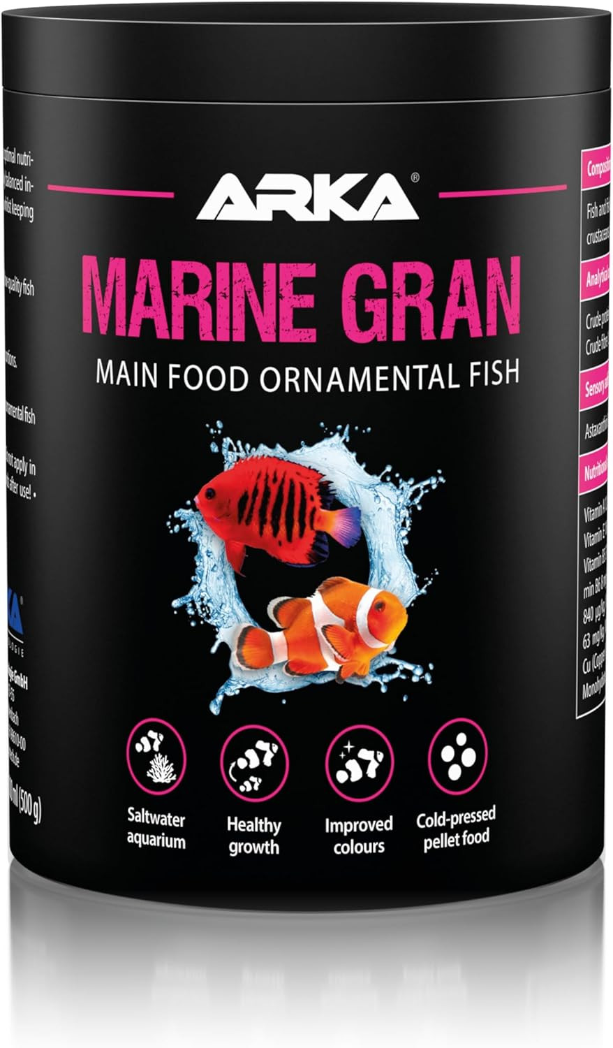 Marine Gran Microbe-Lift 500g: Alimentazione Naturale Pesci Marini