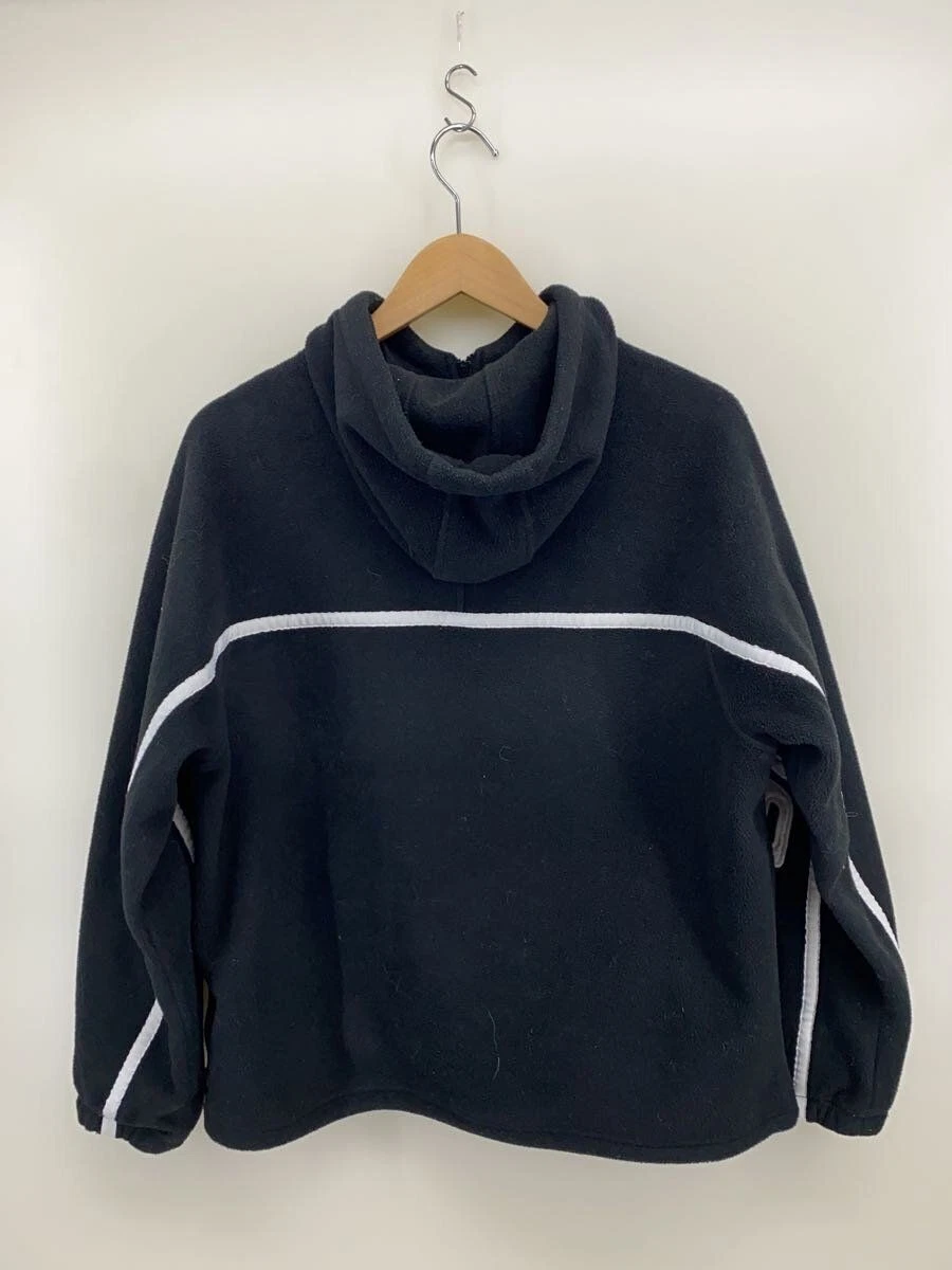 Felpa Supreme con cappuccio S poliestere nera 2019FW1205005 usata