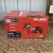Fill-Rite FR610HA Fuel Transfer Pump, 115V AC, 15 GPM Max. Flow Rate 1/6 Hp