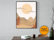 Digital Image Picture Wall art viral modern art for living room and bead room