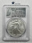 2025(P) Silver Eagle Eagle Privy PCGS MS70 Struck at Philadelphia First Strike