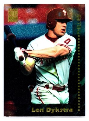 1994 Stadium Club Team #3 Len Dykstra Finest