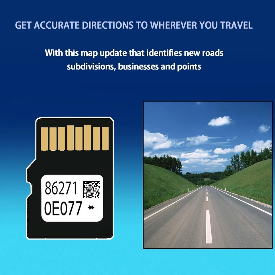 2025 Latest Navigation SD Card Map Update Compatible with Toyota,...  - Image 2 of 4