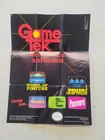 Game Tek Poster Nintendo NES Vintage GameTek Poster GAM-NES-US